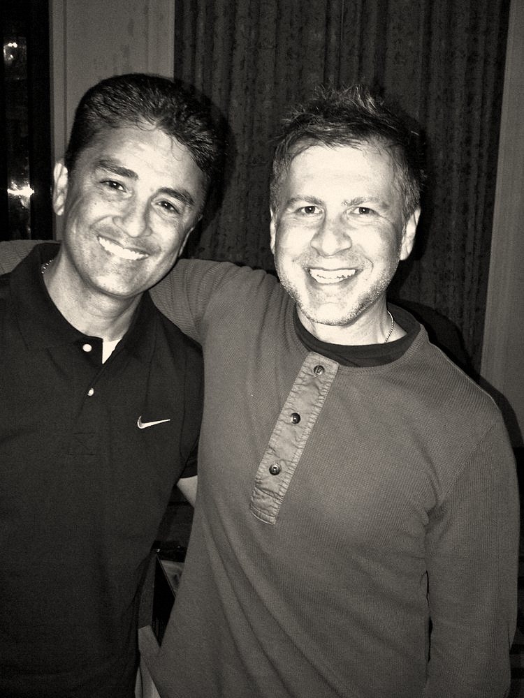 Chris Kypriotis with Bebeto
