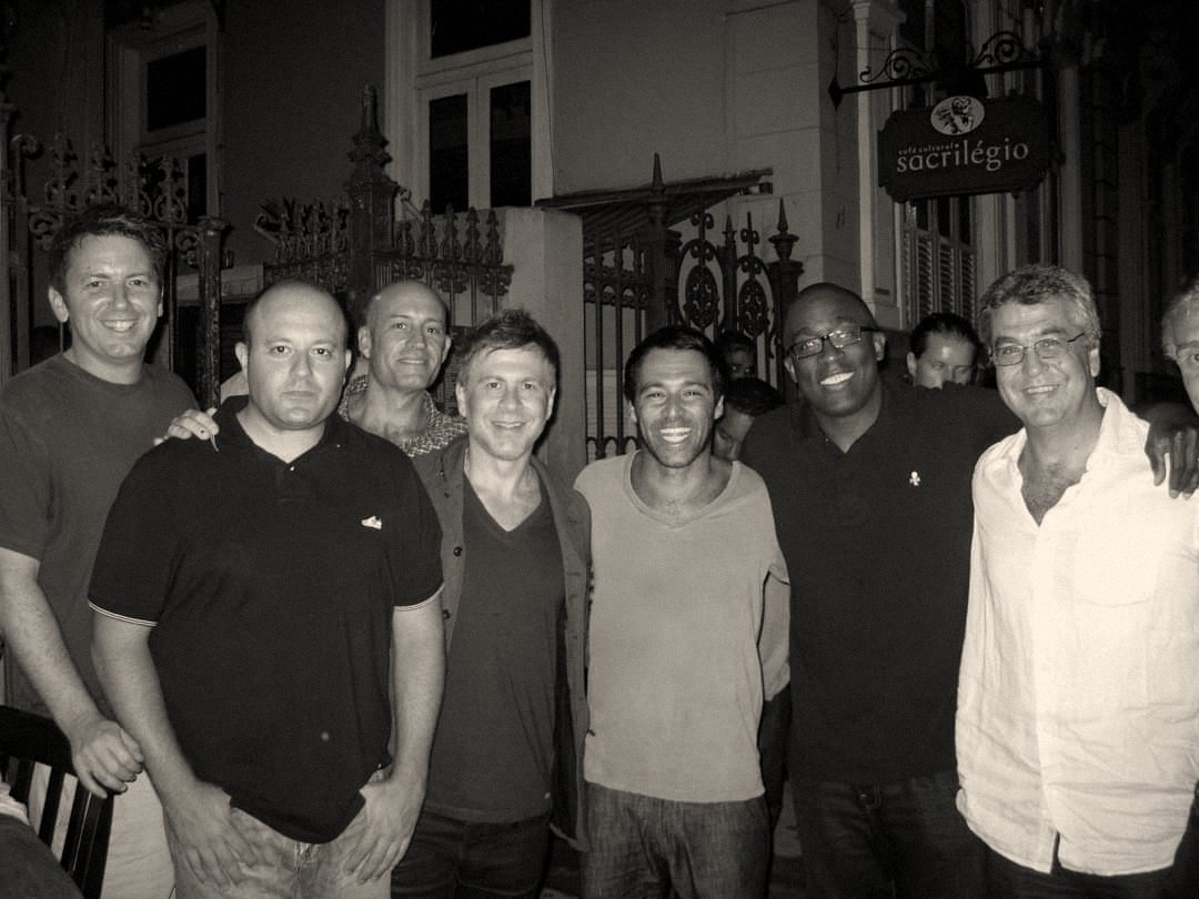 Chris Kypriotis with Trevor Edwards and Nike leaders